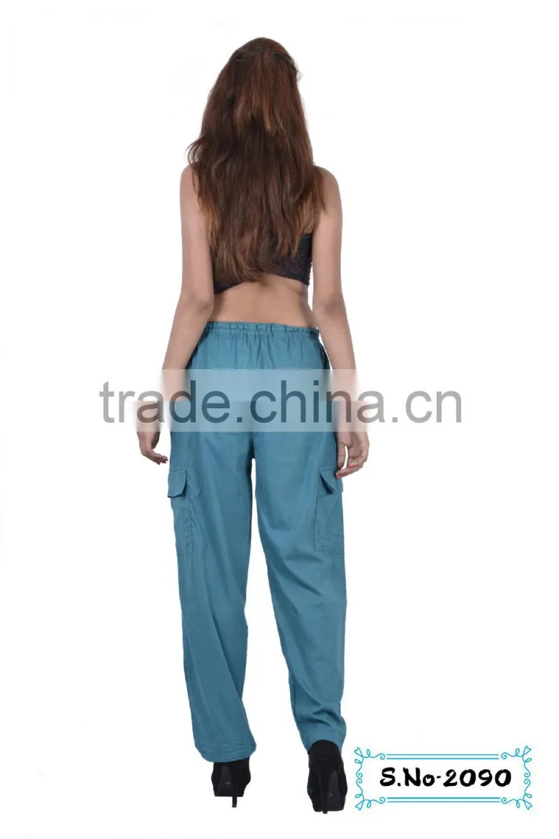2090 Cotton Pants Trouser Garments Cotton Baba Cool Robe Mini Dress Vetement Ropa Inde Cotton Printed trousers