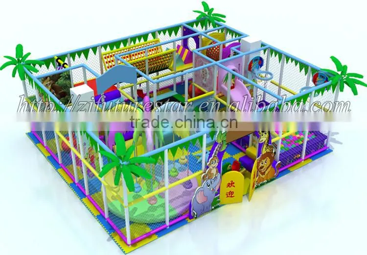 Free design CE & GS standard eco-friendly LLDPE indoor kids amusement park