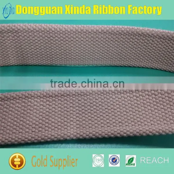 Factory Supply Colored Custom Cotton Webbing Belt