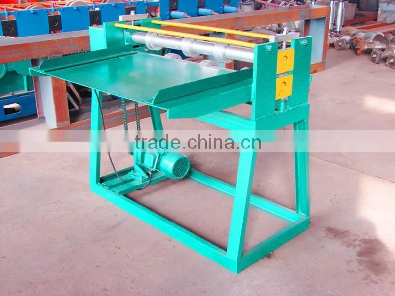Steel sheet slitting line machine