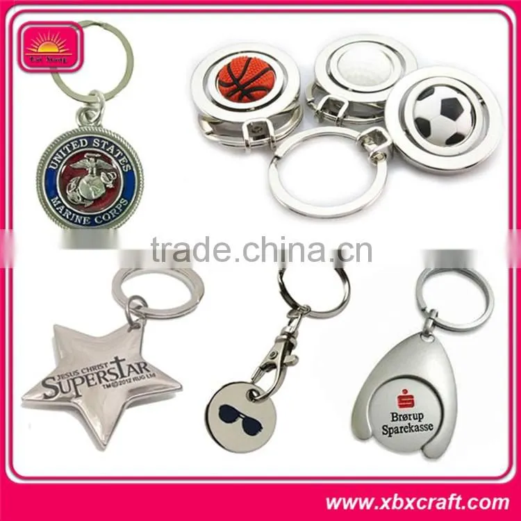 Metal car shaped keychain