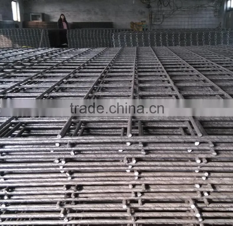 high quality 2x4 black welded wire fence mesh panel