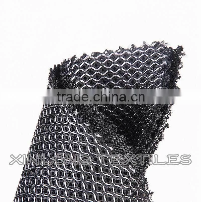 Pattern rayon air sandwich mesh sports wear fabric