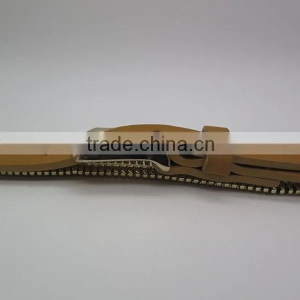 Fashionable high quality leather chain belt for women