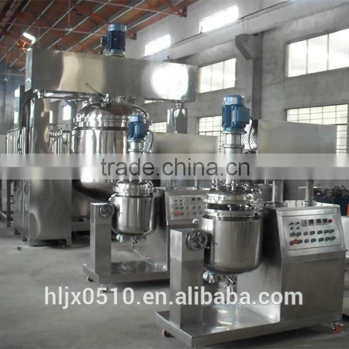 Big Capacity Toothpaste Homogenizing Emulsifier Mixer