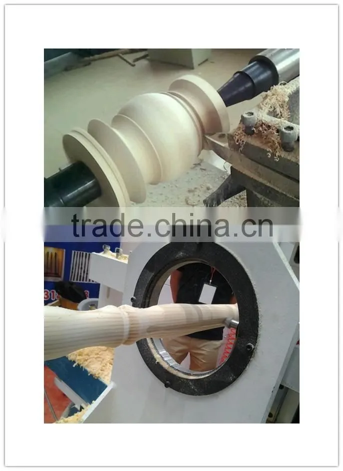 wood cnc lathe machine/cnc router hg-1530