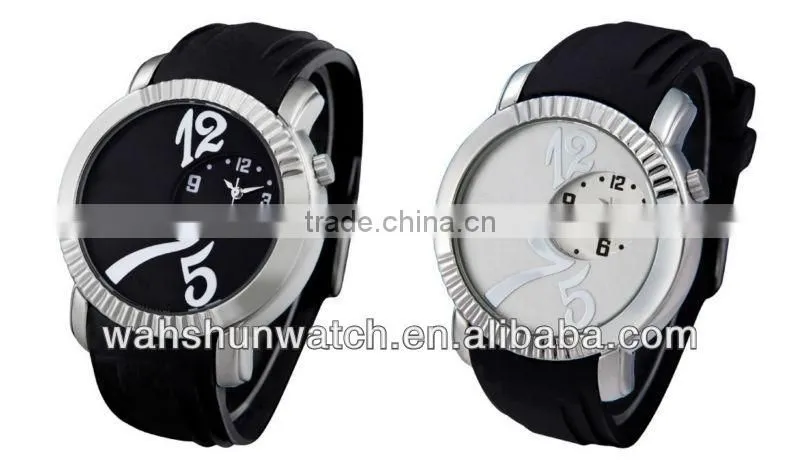 Analog 3atm water resistant rubber 2016 silicon quartz wrist watch
