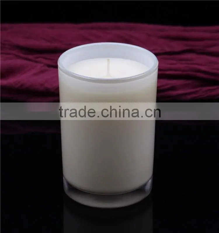 classic scented candle in black glass jar romantic soy wax candle