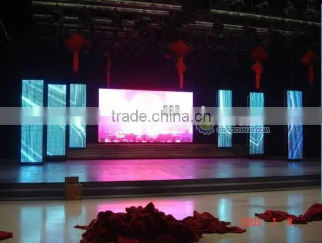 die-cast aluminum led display, Indoor 5.5kgs light wight P6 Die-casting aluminum cabinet LED display
