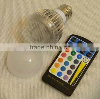 9w RGB Best selling e27 led lamp bulb