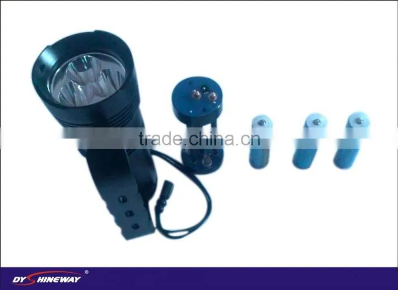 the most popular powerful diving torch,3LEDS XML,30W,3500LUMEN,IP68 waterproof
