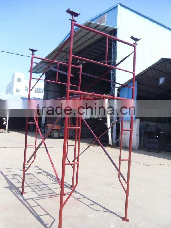 construction movable platform castor frame scaffolding (Real Factory in Guangzhou)