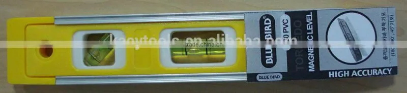 9'' High Quality Torpedo Level With Magnetic Strip instrument mini spirit level