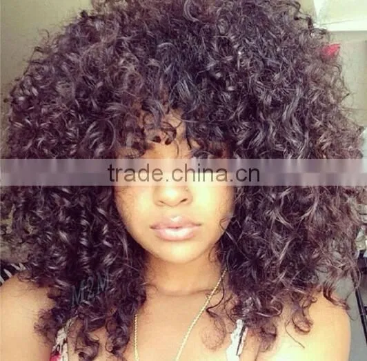 African Synthetic Kinky Afro Hair Extension Weave