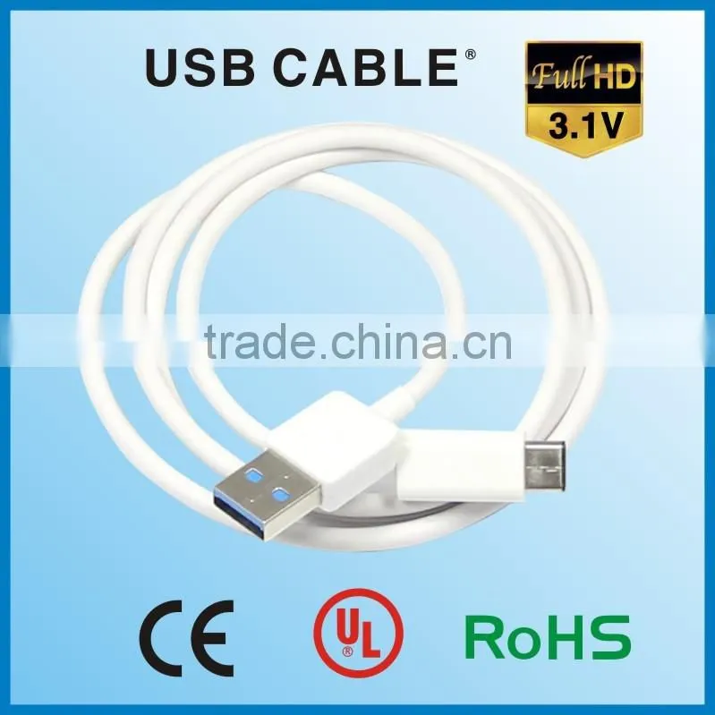 China manufactuer wholesale usb 3.1 type-c cable double sided micro usb data cable for samsung