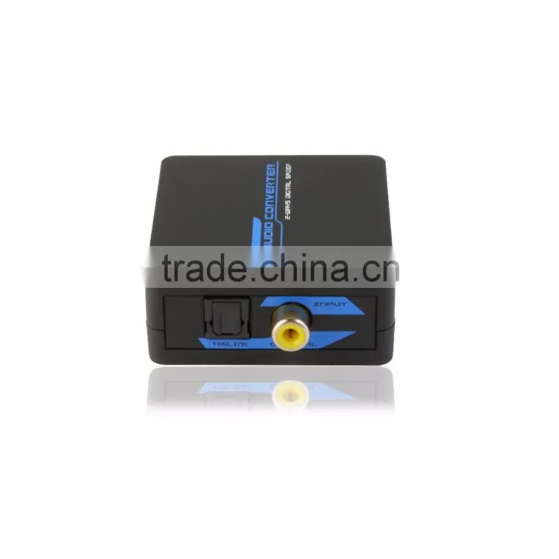 2 in 1 out audio converter SPDIF Audio Optical Toslink to Coaxial Bi Directional Converter Splitter