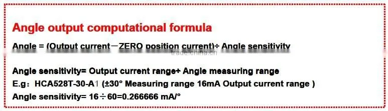 HCA528T Dual-axis High Precision Inclinometer With Analog Output IP67 Protection