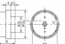 FBPB3926 12V Piezoelectric Electronic Buzzer (FBELE)