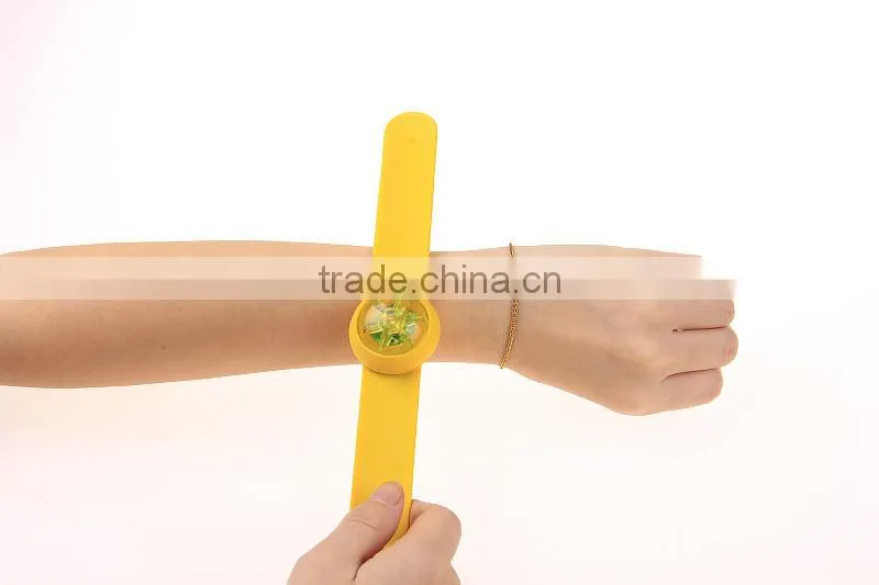 promotional led flash Snap slap watch band
