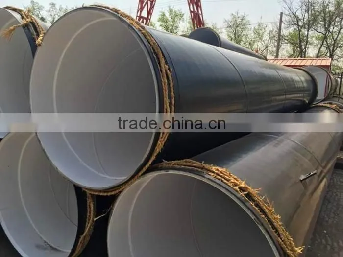 spiral welded steel pipe 3lpe pe coated steel pipe