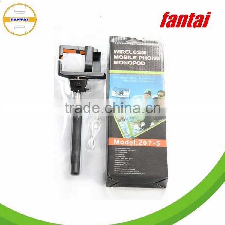 ball head handheld camera monopod, cell-phone monopod,telesin professional bluetooth monopod