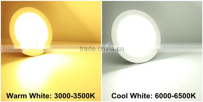 New Model CE factory price round led panel light