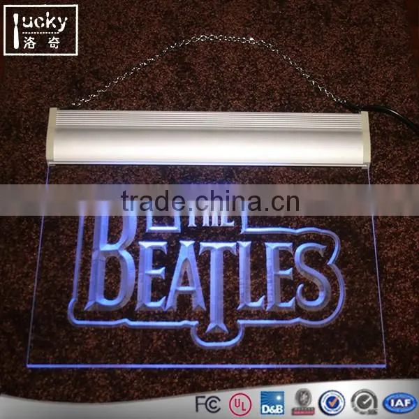 Custom acrylic hello kitty shape 7 colors changing desk table lamp illusion 3d led night light