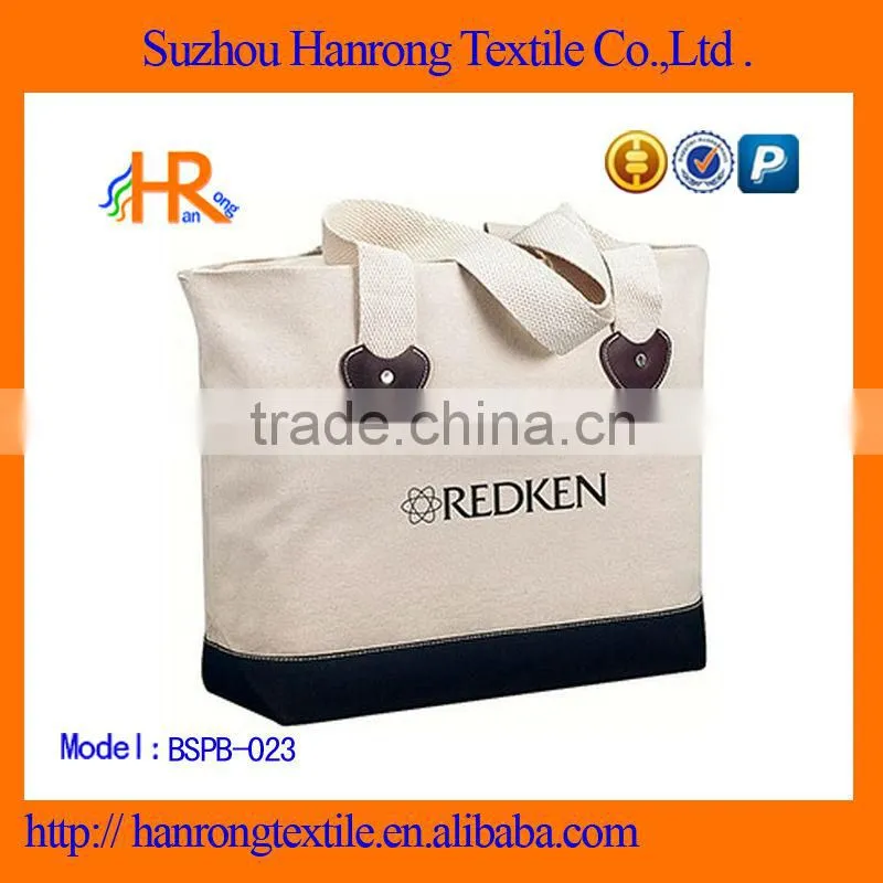 Printed cotton tote bags