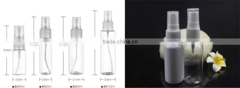HDPE square round plasic empty Body lotion shampoo bottle /Shower Bottle With Pump dispenser spray cap