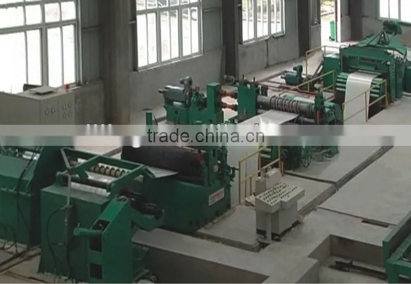 High speed slitting line for galvanized steel sheet at stress 235Mpa