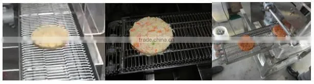 Hamburger making machine