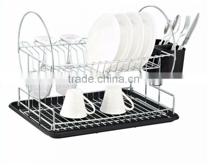 Stainless Steel Dish Drain Rack for Kitchen Storage