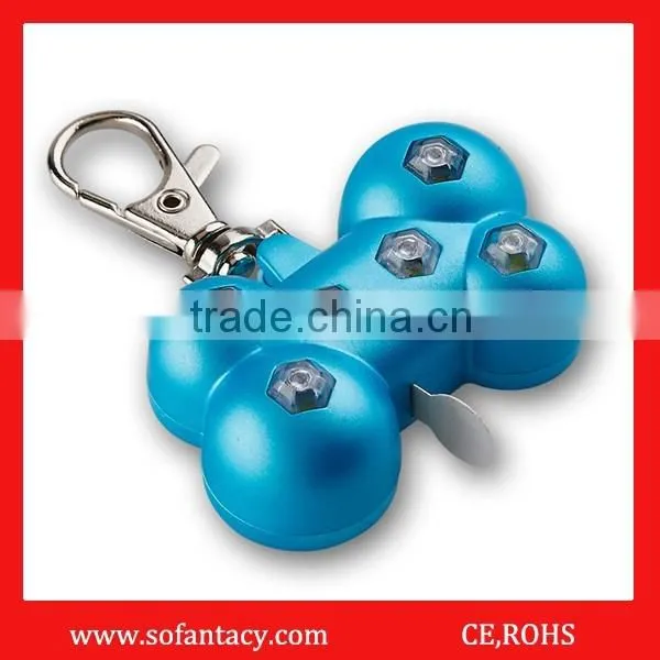 branded led pet safety light for small animal