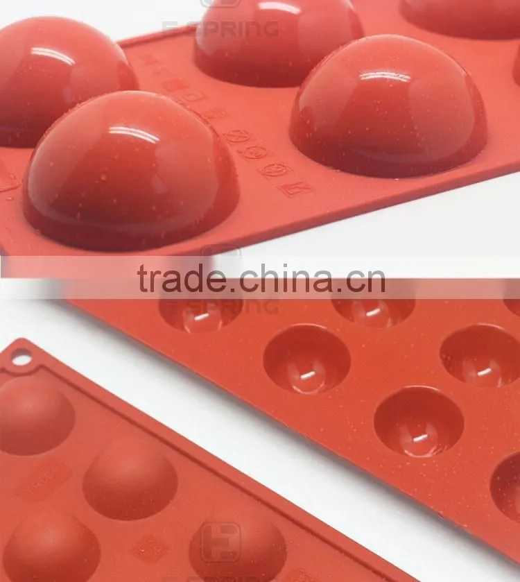 DIY kitchen tools 24 Cavity Round Ball Desert Sphere Mould