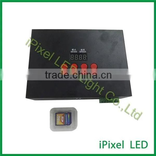 DMX 512 LED controller output SD card