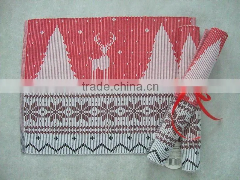 X-MAX RIBBED POLYCOTTON PLACE MAT