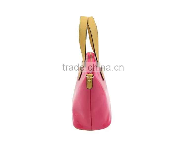 Pink bright lady fashion bags