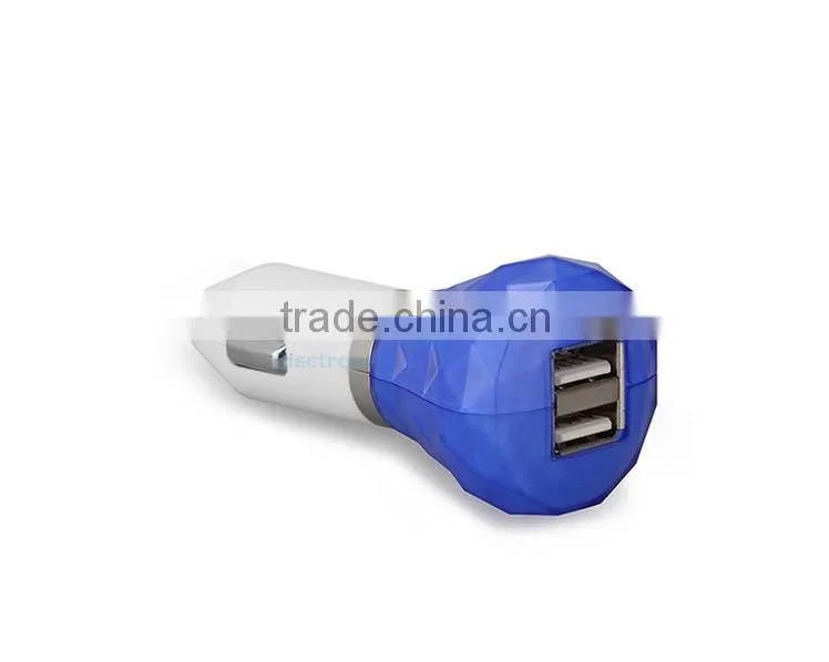 China Wholesale 5V 2.1A Best Portable Dual USB Car Charger