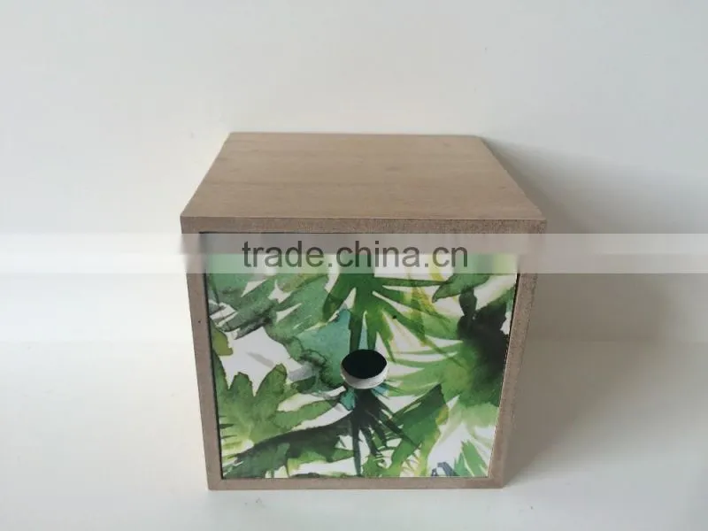 beautiful summer time green discount decorative storage wooden handmade craft table case