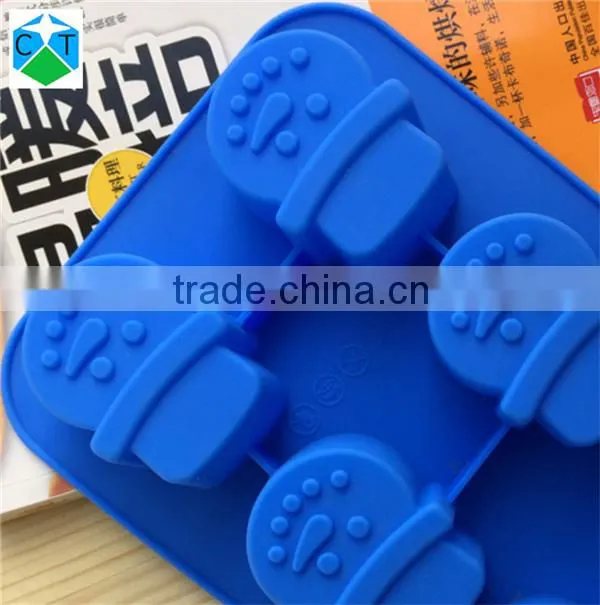 CTBED238 Christmas Gift Collection Snow Poll 100% Pure Professional Quality Food Grade Silicone Melt and Pour Soap Mold