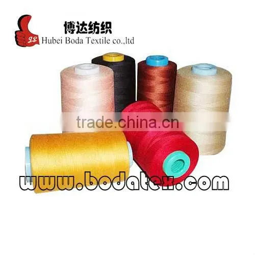 3/52s 100% spun polyester sewing thread , 2/44 - 2/49 poly poly corespun sewing thread china supplier textile