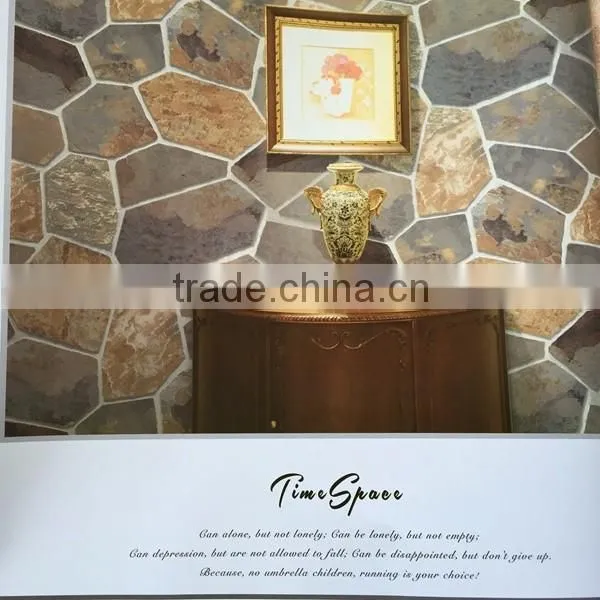 hot selling Granite patten vinyl wallpaper