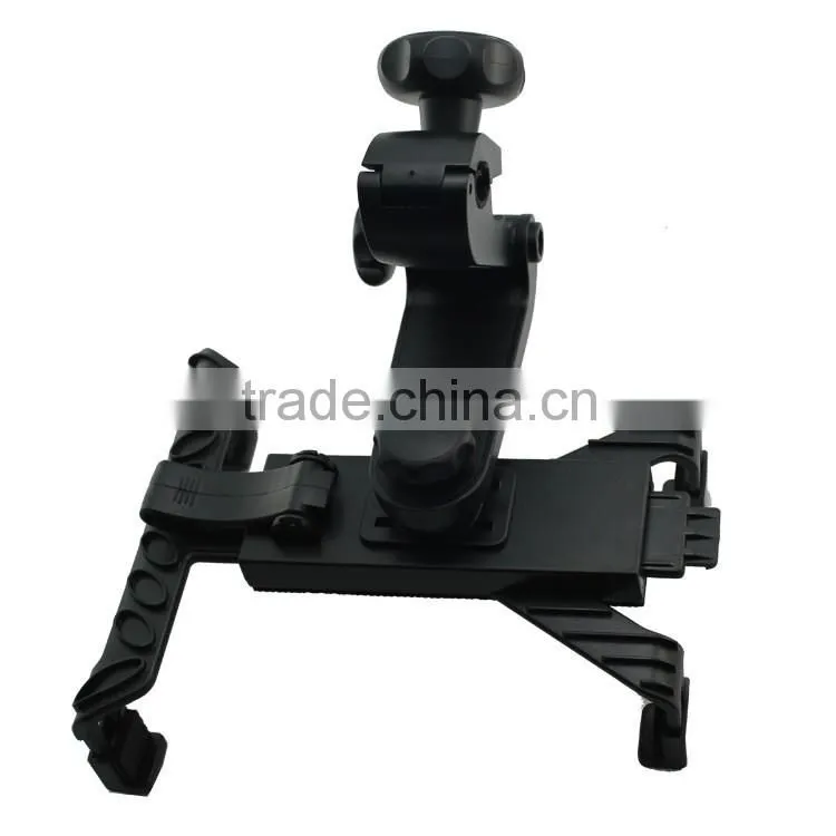 New design tablet pc holder. tablet pc /pad/PDA cradles new clip design for 8-12 inch backrest holder stand
