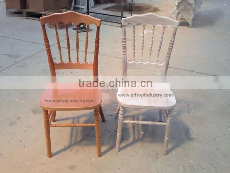 Wood Stacking Wedding Napoleon Chair