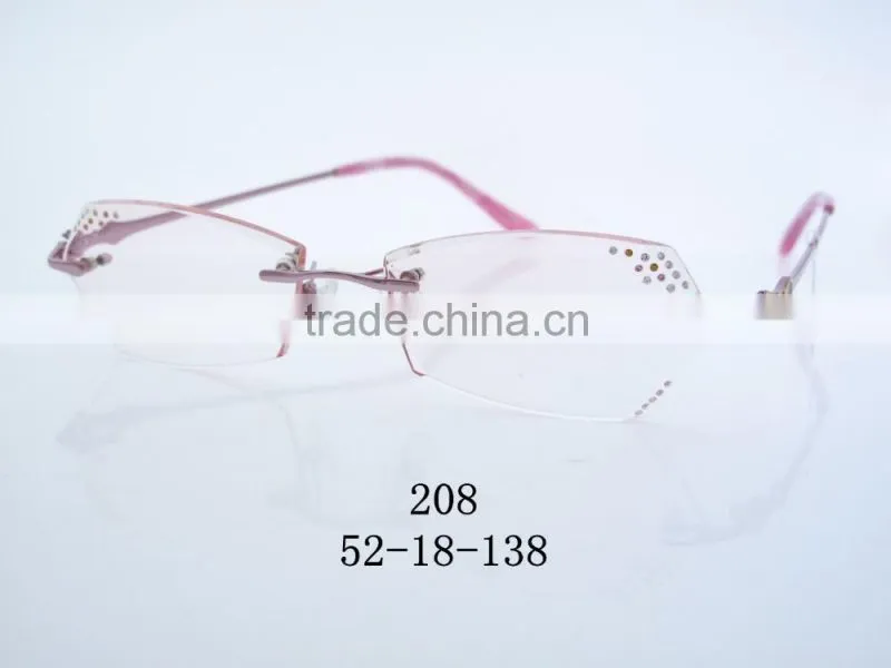 2016 Fashion optic diamond cutting glasses 208