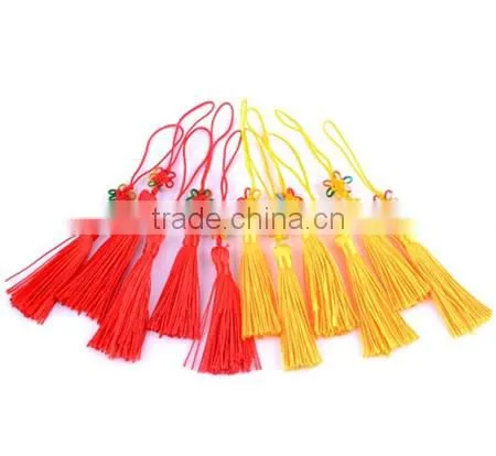 Handmade Colorful Chinese knot tassel Wholesale