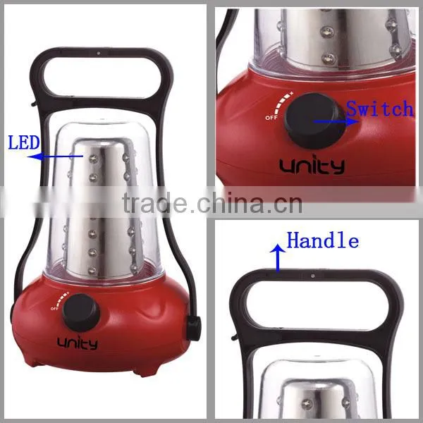 2400mAh Battery Powered Portable Mini Rechargeable Emergency LED Camping Light