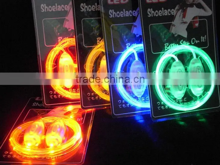 Light-Up Shoelaces -LED Luminous Shoe Strap String Party Flash Glow decor