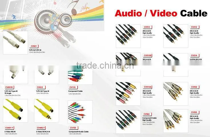 High Quality Audio Video RCA Cable