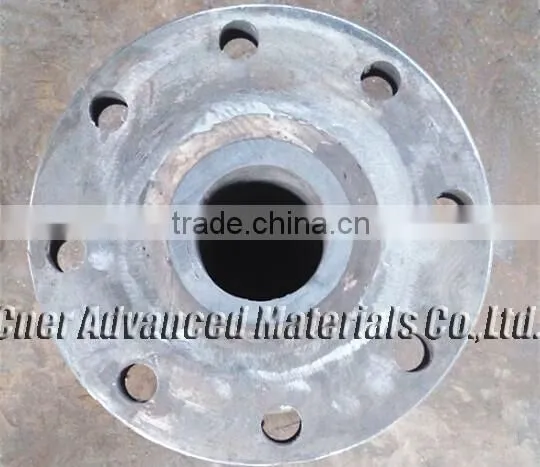 Silicon carbide lined steel pipework, diameter to be ordered, Siliconised Silicon carbide lined ceramic steel pipework